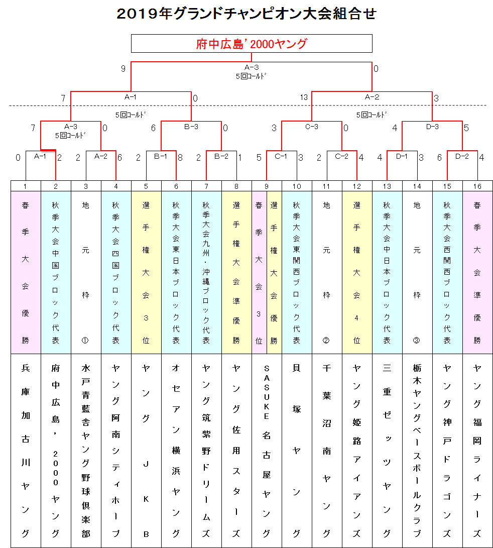 ヤングリーグ 19 19グランドチャンピオン大会